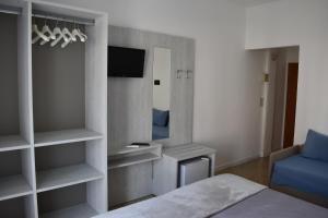 Postel nebo postele na pokoji v ubytování Hotel Edelweiss