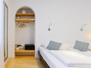 Katil atau katil-katil dalam bilik di Hotel Baders Krone