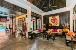 Posezení v ubytování Legendha Sukhothai Hotel + 37 fotografií