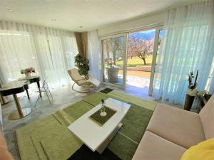 Posezení v ubytování Ferienhaus Kramser