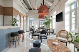 Lounge nebo bar v ubytování Malmo Historic Hotel