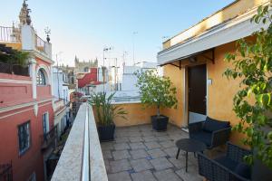Balkon lub taras w obiekcie U-Sense Sevilla Centro