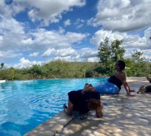 Piscina en o cerca de Oldonyo Orok Lodge