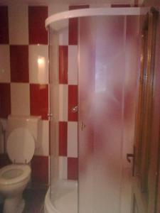 Ванная комната в Pensiunea Scarisoara