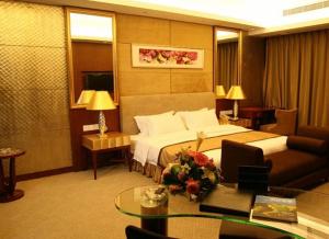 Tian Lai Crown Hotelにあるシーティングエリア