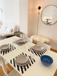 Χώρος καθιστικού στο Miu Arena Apartment