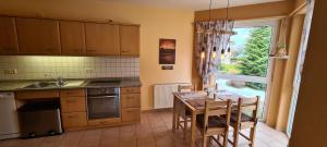 Köök või kööginurk majutusasutuses Ferienwohnung Aaron II inkl Bettwäsche Handtücher Endreinigung