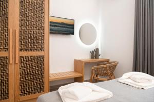 A bed or beds in a room at Villa Calma
