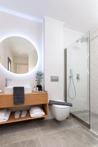 A bathroom at Villa Calma