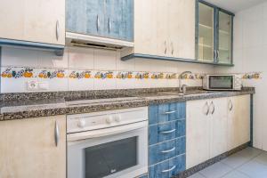 Kuchnia lub aneks kuchenny w obiekcie Apartamentos Hipocampos Unitursa