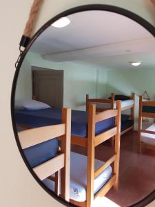 Postel nebo postele na pokoji v ubytování Gite Chaneü