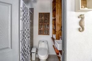 Vannituba majutusasutuses Casa Conchas