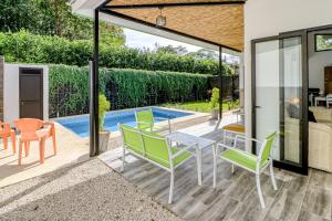 Bassein majutusasutuses Casa Conchas või selle lähedal