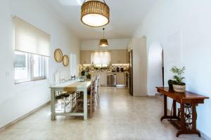 A kitchen or kitchenette at Chania Paradise Retreat - Falasarna Villa Nostalgia