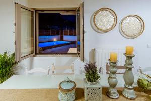The swimming pool at or close to Chania Paradise Retreat - Falasarna Villa Nostalgia