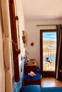 Posezení v ubytování Hostal La Garita