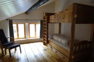 Postel nebo postele na pokoji v ubytování Ferienwohnung Unterdorf