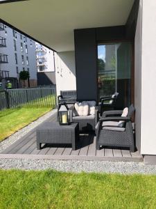 Część wypoczynkowa w obiekcie Gdansk Apartament Harmonia Oliwska
