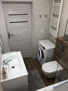 Łazienka w obiekcie Gdansk Apartament Harmonia Oliwska