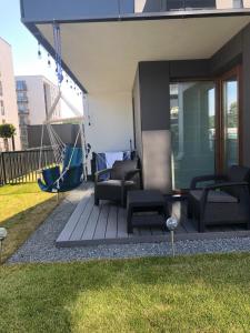 Część wypoczynkowa w obiekcie Gdansk Apartament Harmonia Oliwska