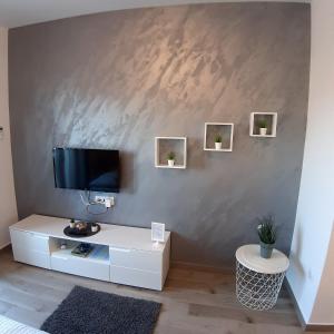 TV a/nebo společenská místnost v ubytování Villa Silver
