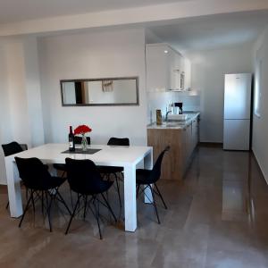 Kuchyň nebo kuchyňský kout v ubytování Villa Silver