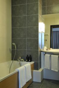 Et badeværelse på Aparthotel Adagio Nantes Centre