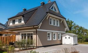 Το κτήριο όπου στεγάζεται  η παραθεριστική κατοικία