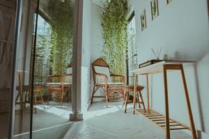 Balkon lub taras w obiekcie Atelier Boutique Hotel