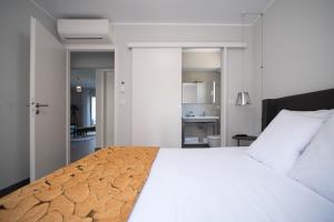 Postel nebo postele na pokoji v ubytování Residence Saletta Casale