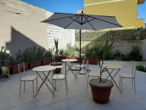 Patio nebo venkovní prostory v ubytování Largo Sicilia B&B