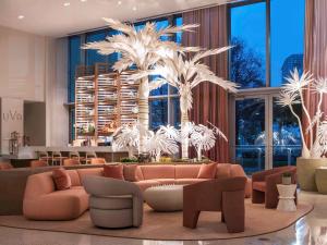 Istumisnurk majutusasutuses Novotel Miami Brickell