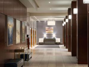 Posezení v ubytování Fairmont Winnipeg
