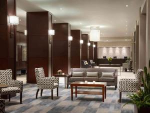 Posezení v ubytování Fairmont Winnipeg