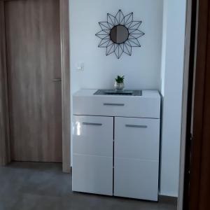 Kuchyň nebo kuchyňský kout v ubytování Villa Silver