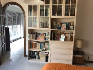 The library in Az apartmant