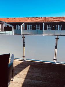 Balkon ili terasa u objektu Tversted Strandpark