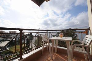 A balcony or terrace at Panorama Spa Hotel