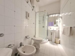 Koupelna v ubytování Hotel Da Graziano