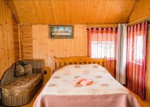 Posteľ alebo postele v izbe v ubytovaní Apart Ivanna