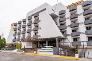 a rendering of the exterior of a hotel at Hotel Plaza del Sol in Hermosillo