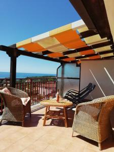 Naturlandskabet i nærheden af feriehuset