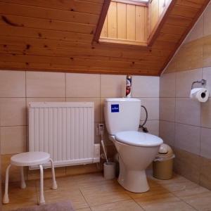 Koupelna v ubytování Green cottage Besenova