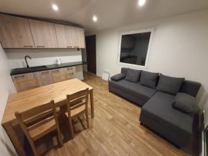 Kuchyň nebo kuchyňský kout v ubytování Resort Marina Suchacz