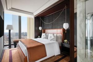 Vuode tai vuoteita majoituspaikassa Banyan Tree Doha At La Cigale Mushaireb