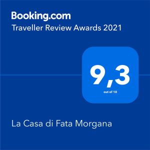 メッシーナにあるLa Casa di Fata Morganaの旅評論文のスクリーンショット