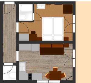 Plán poschodí v ubytovaní Senner Appartements