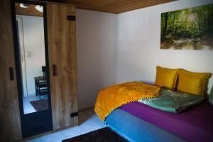 Postel nebo postele na pokoji v ubytování Ferienwohnung Andermann
