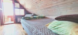 Postel nebo postele na pokoji v ubytování Partsilombi Holiday Home