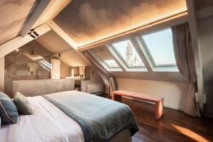 Letto o letti in una camera di Hotel 'T Sandt